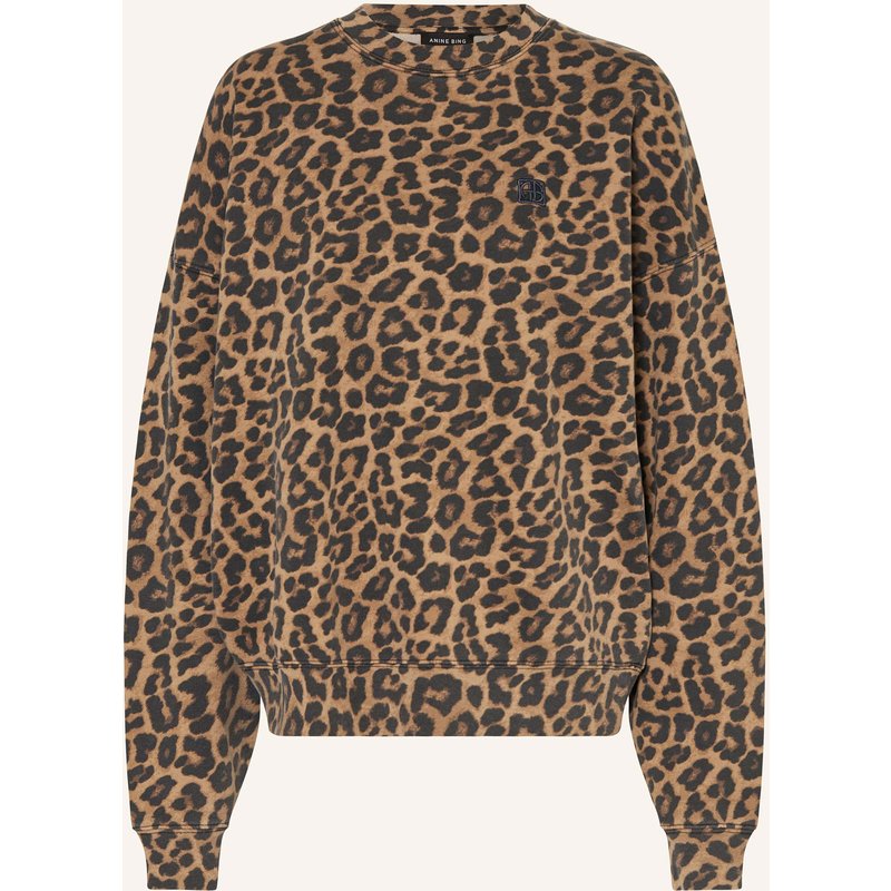 Anine Bing Oversized-Sweatshirt Miles beige