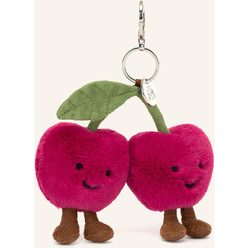 Jellycat Schlüssel- Und Taschenanhänger Amuseables Cherries rot