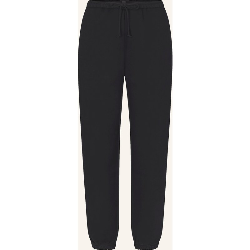 Skims Lounge-Sweatpants Cotton-Fleece schwarz