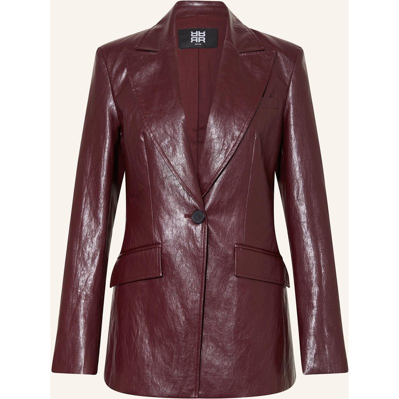 Riani Blazer In Lederoptik rot