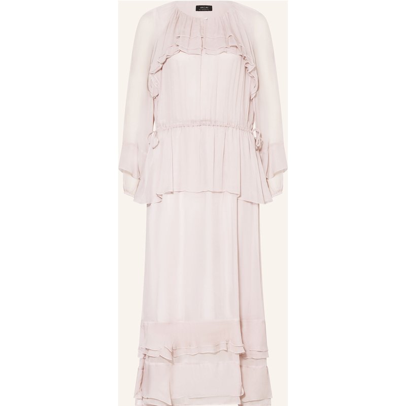 Marc Cain Kleid Mit Rüschen beige