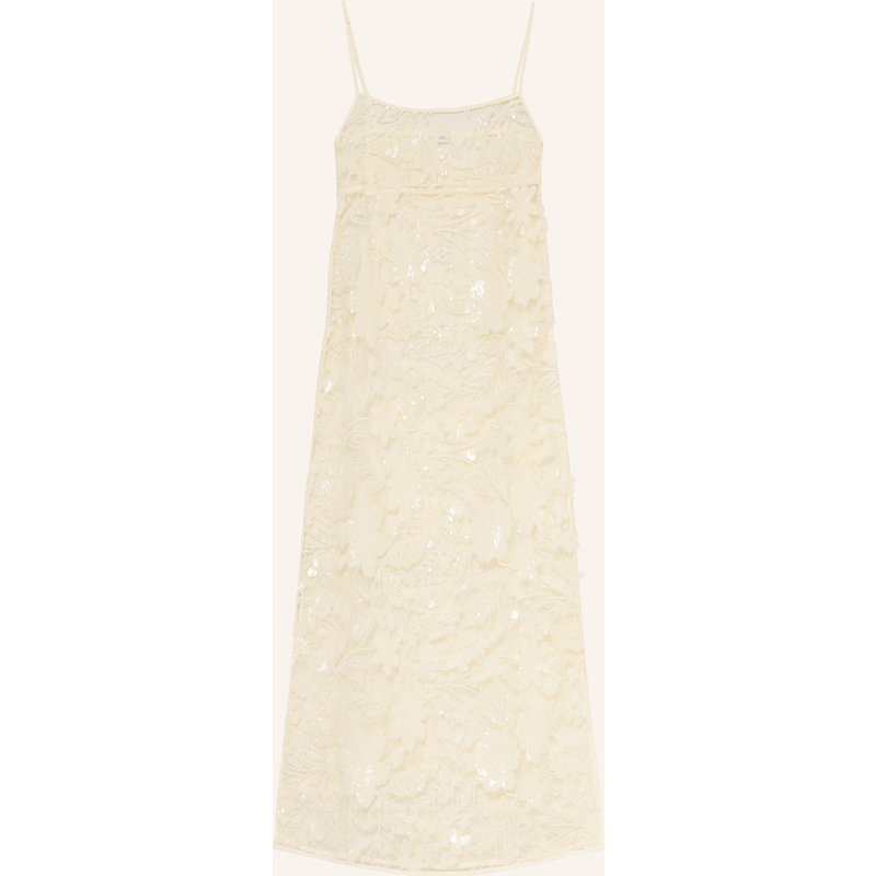 Mrs & Hugs Mesh-Kleid Mit Pailletten beige
