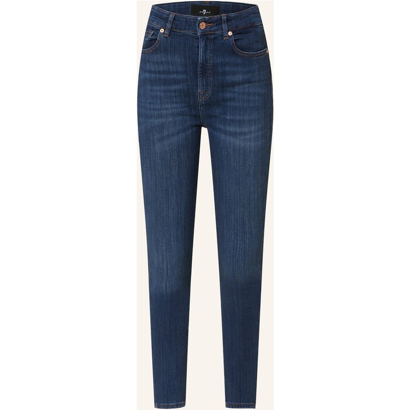 7 For All Mankind Skinny Jeans Aubrey blau
