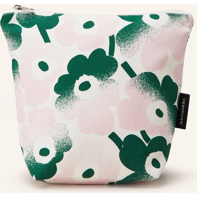 Marimekko Kosmetiktasche Mini Unikko Häivähdys Kaje weiss