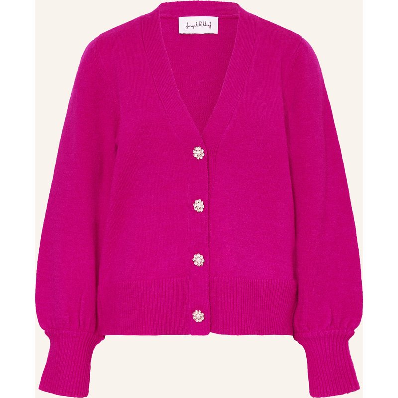 Joseph Ribkoff Strickjacke Mit Schmucksteinen pink