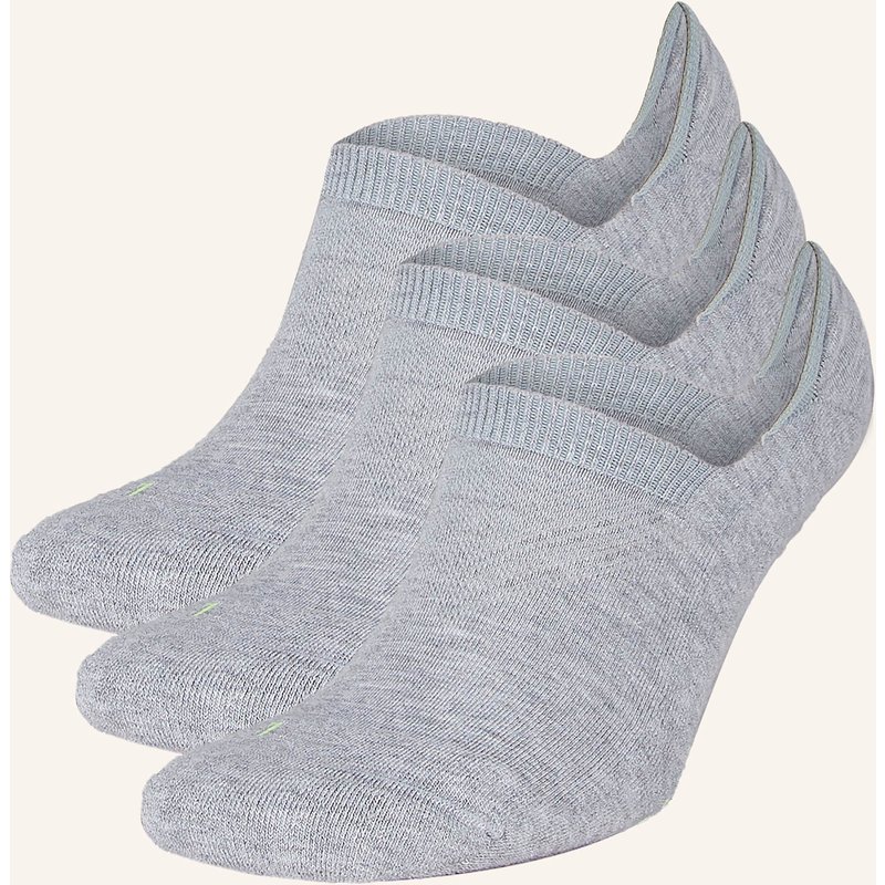 Falke 3er-Pack Sneakersocken Cool Kick grau