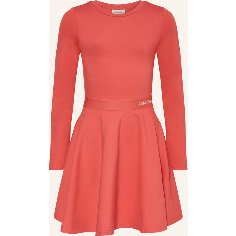 Calvin Klein Jerseykleid rot