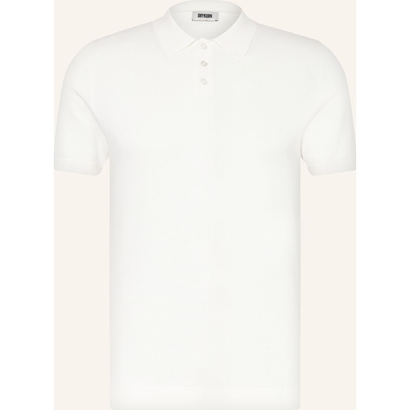 Drykorn Strick-Poloshirt Triton Regular Fit beige