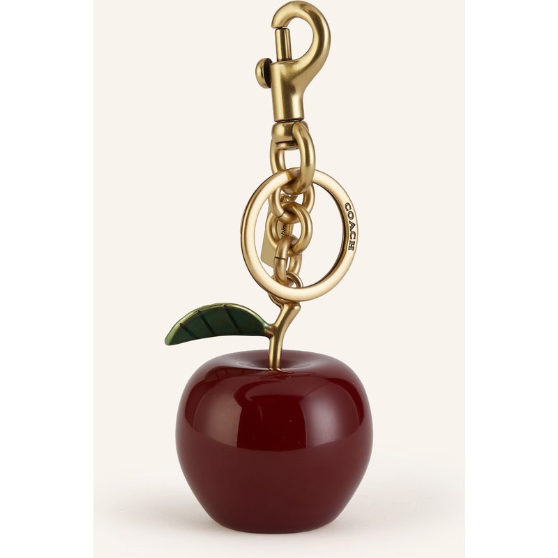 Coach Taschenanhänger Small Apple gold