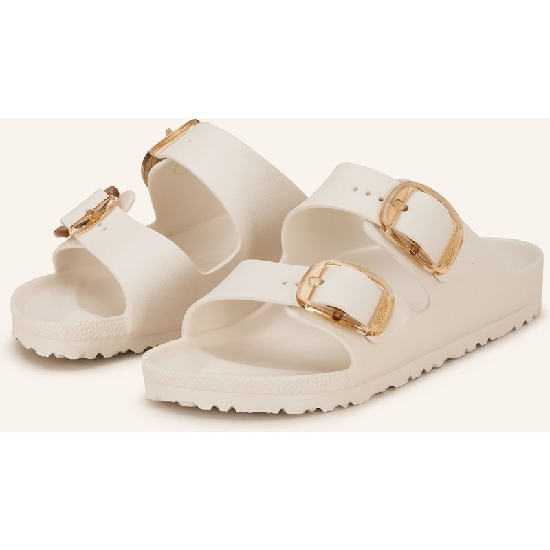 Birkenstock Pantoletten Arizona Big Buckle Eva weiss