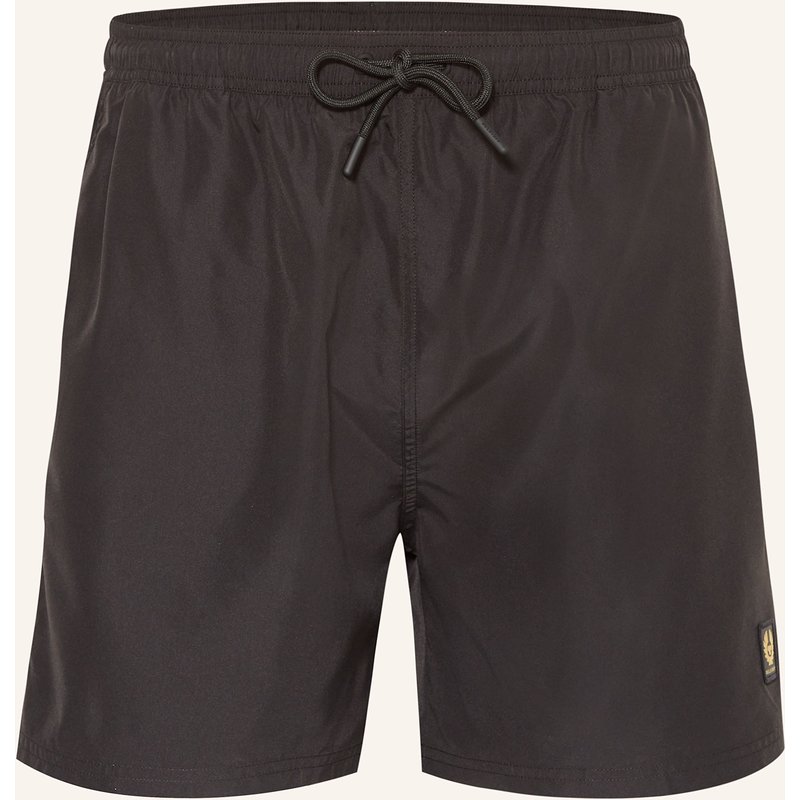 Belstaff Badeshorts Clipper schwarz