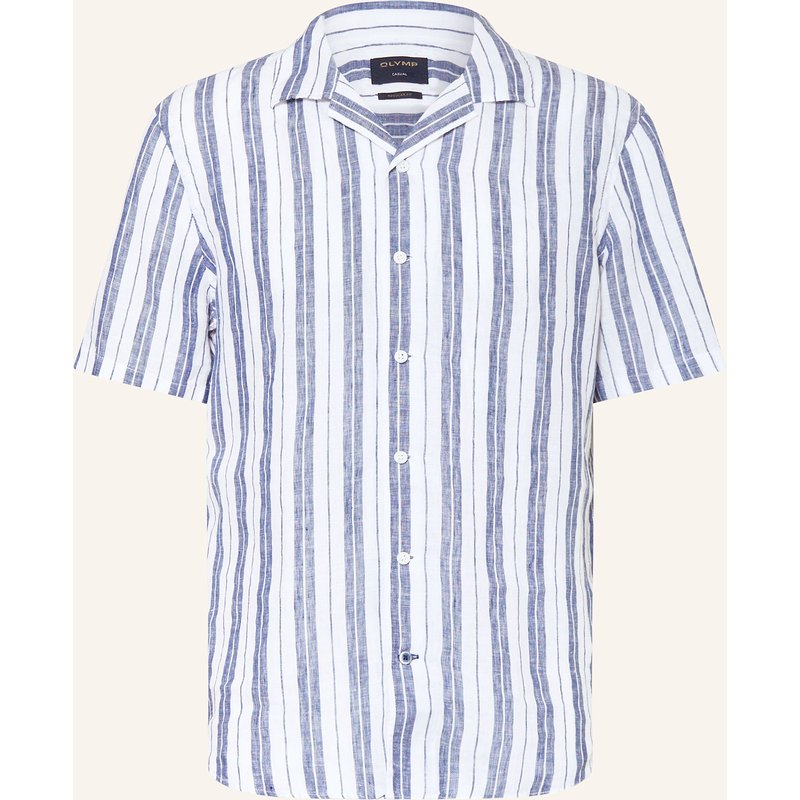Olymp Resorthemd Casual Modern Fit blau