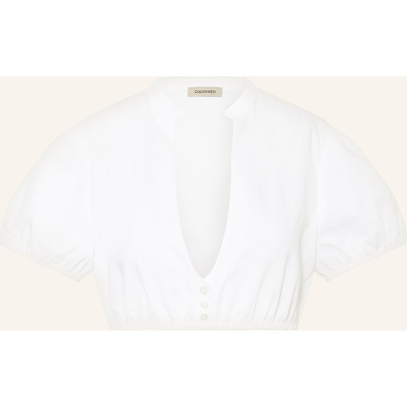 Cocovero Dirndlbluse Lana weiss