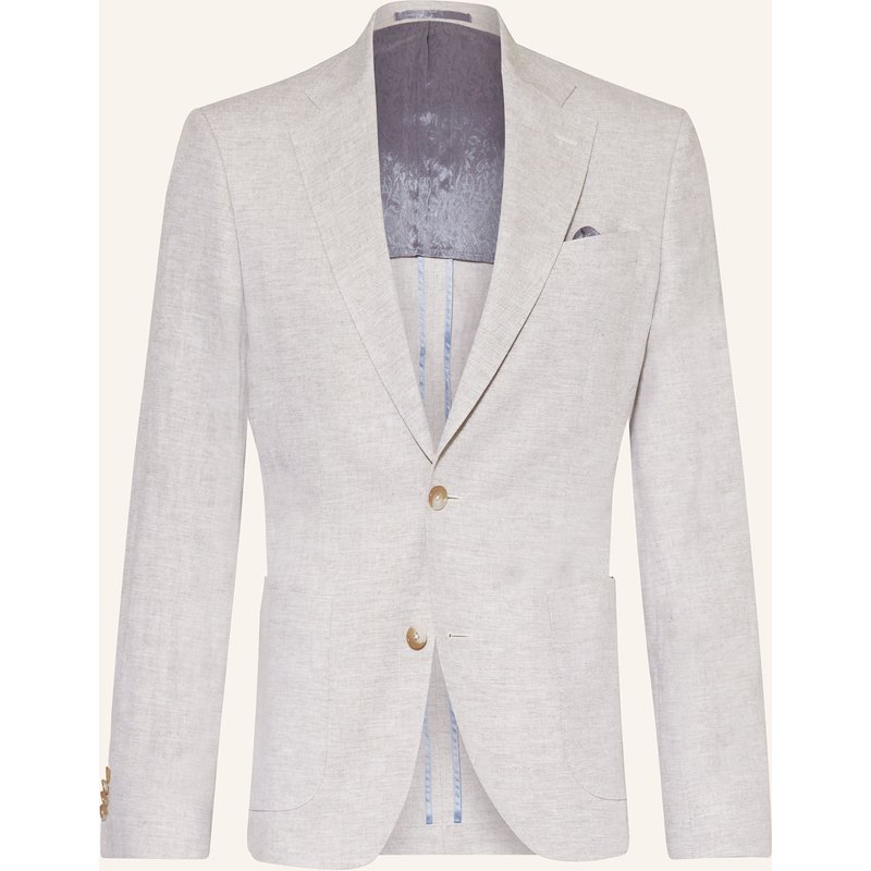 Sand Copenhagen Anzugsakko Slim Fit Mit Leinen gruen