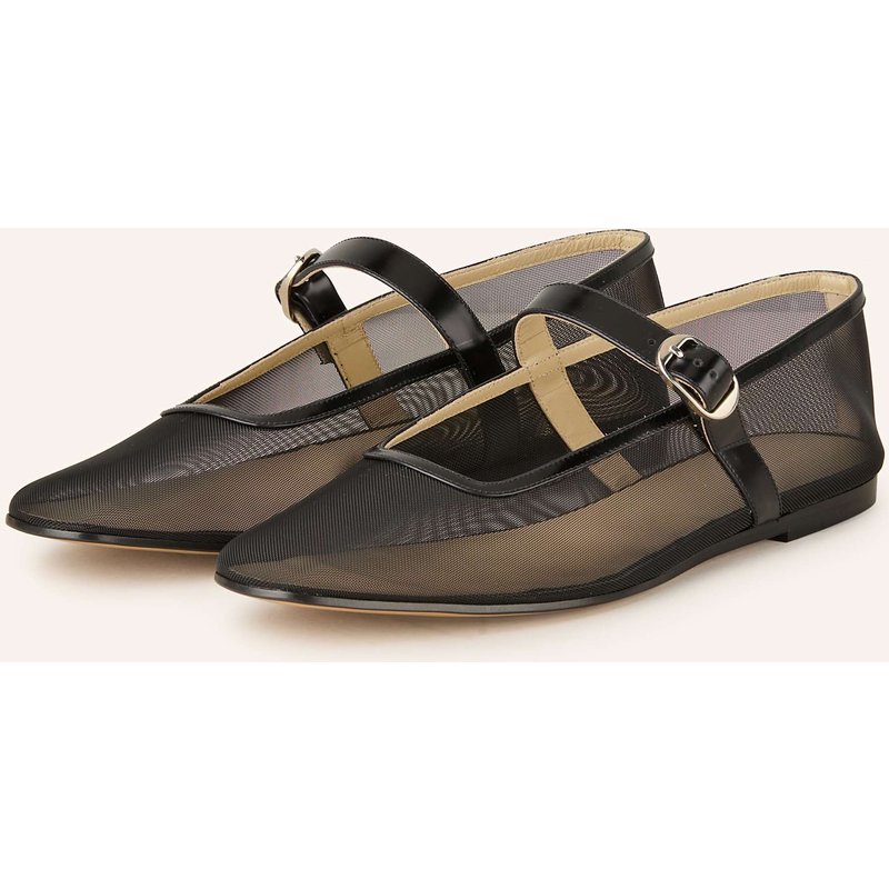 Le Monde Béryl Mary-Jane-Ballerinas schwarz