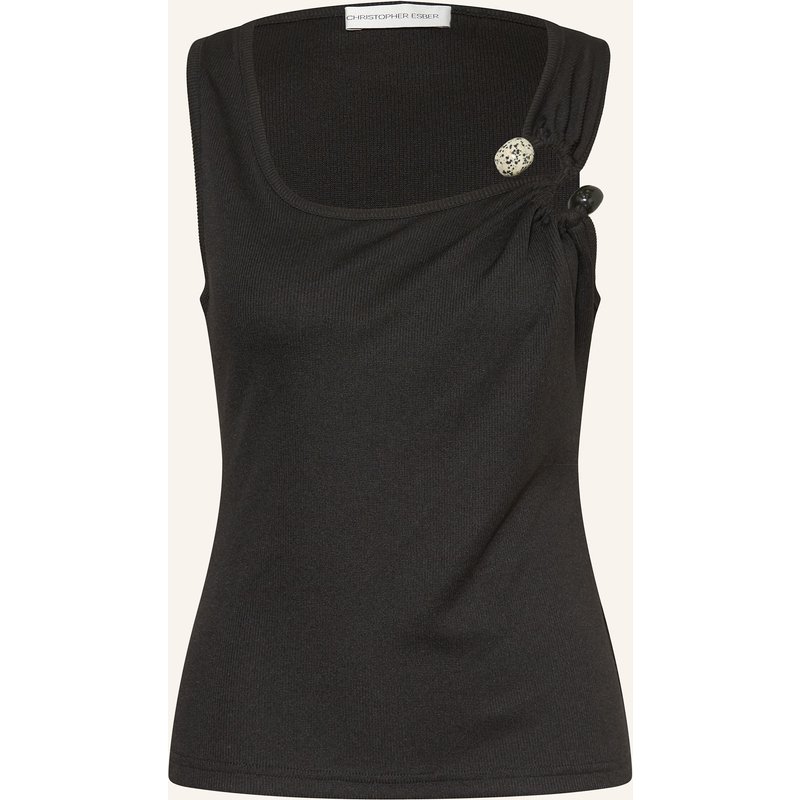 Christopher Esber Top schwarz