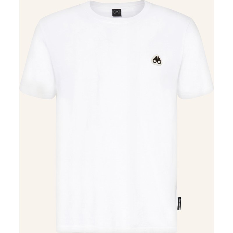 Moose Knuckles T-Shirt Crescent weiss
