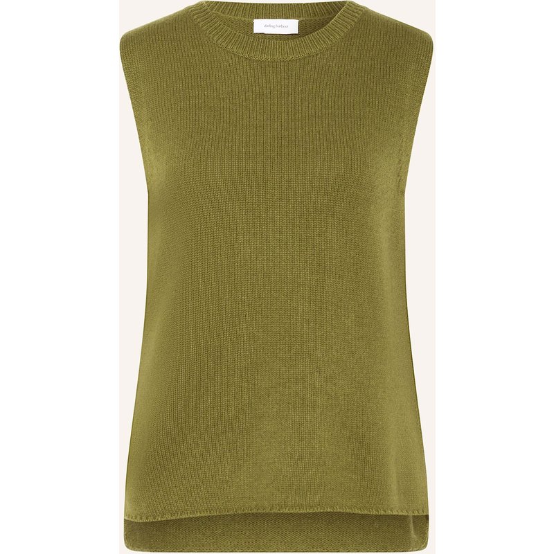 Darling Harbour Pullunder Mit Cashmere gruen