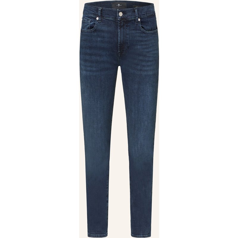 7 For All Mankind Jeans Relaxed Skinny blau