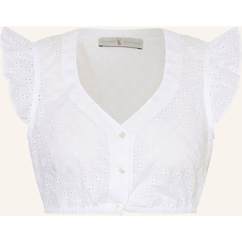 Johann & Johanna Dirndlbluse weiss