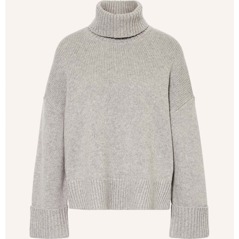 Samsøe Samsøe Rollkragenpullover Sakeiku grau