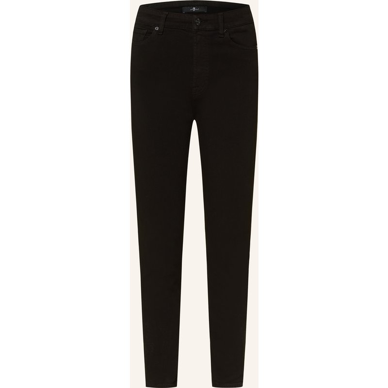 7 For All Mankind Skinny Jeans Aubrey schwarz