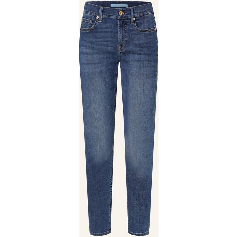 7 For All Mankind Skinny Jeans The Ankle Skinny blau