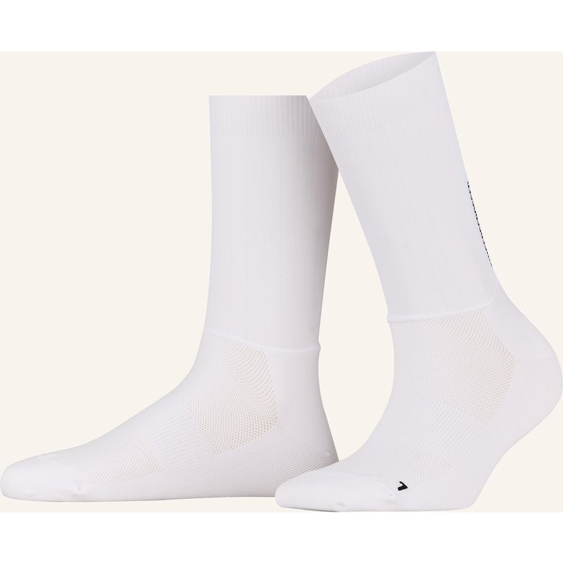 Fingerscrossed Radsocken Aero Logo Vertical Im Materialmix weiss