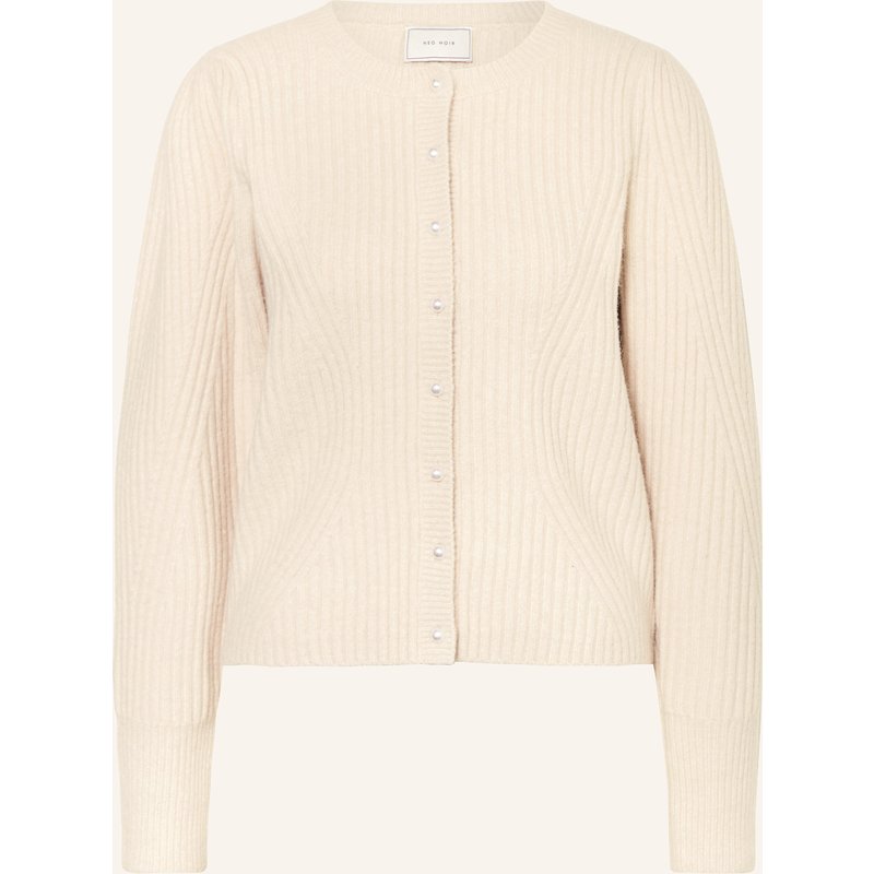 Neo Noir Strickjacke weiss