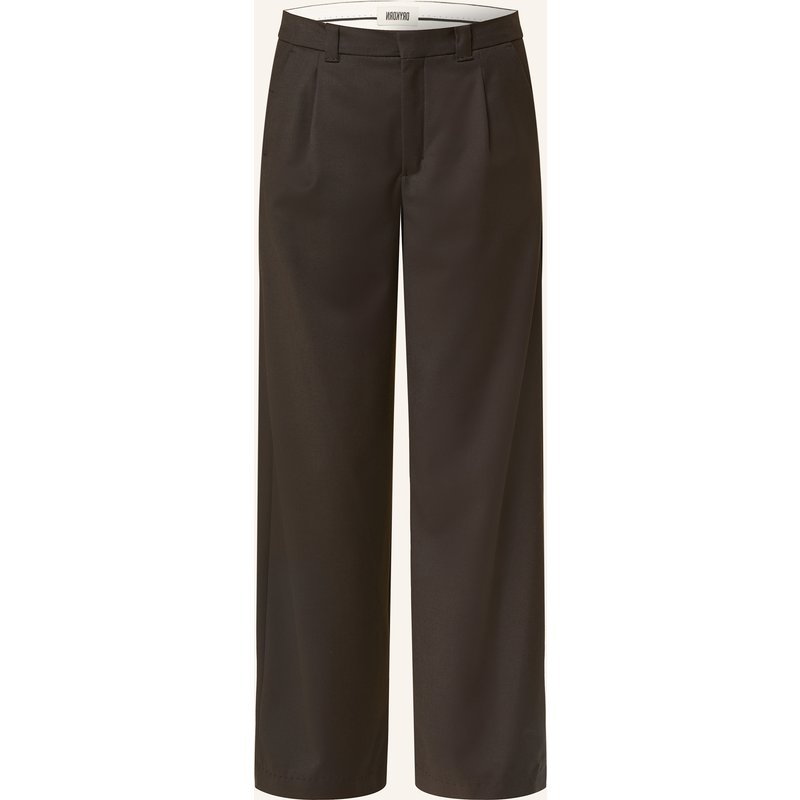 Drykorn Marlenehose Crawl braun