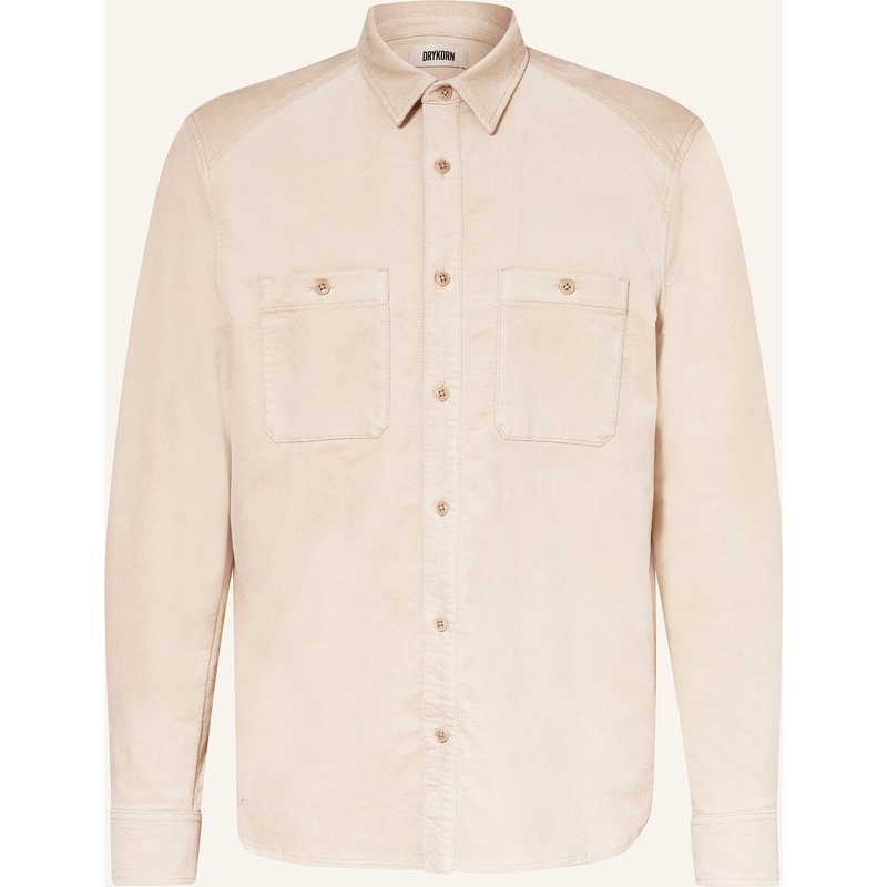 Drykorn Cordhemd Nowen Comfort Fit beige