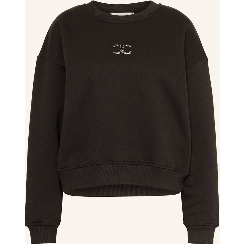 Catnoir Sweatshirt Mit Schmucksteinen schwarz