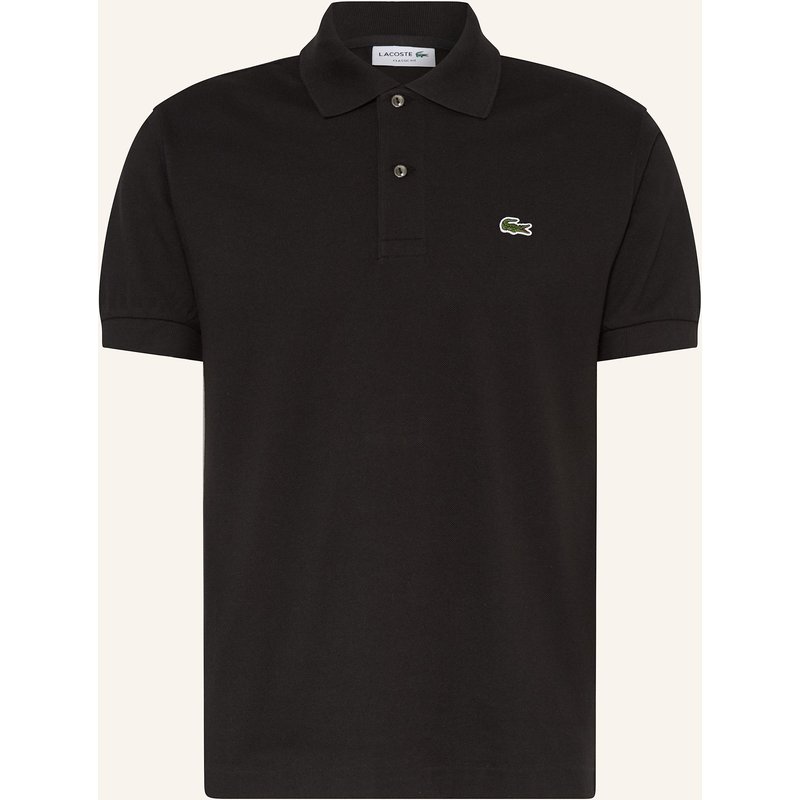 Lacoste Piqué-Poloshirt Classic Fit schwarz