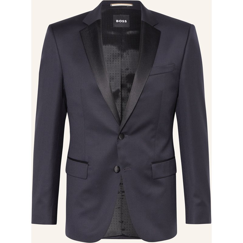 Boss Smoking-Sakko Huge Slim Fit blau