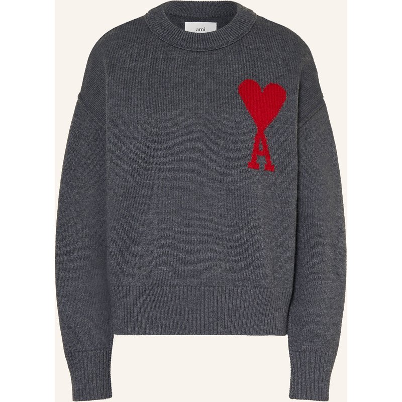 Ami Paris Pullover grau
