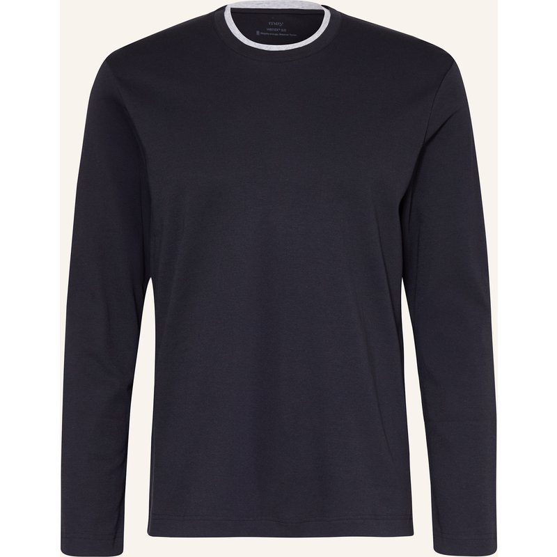 Mey Lounge-Shirt Serie n8tex 2.0 blau