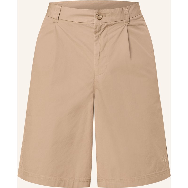 Adidas Originals Shorts Originals Wide Leg Regular Fit beige