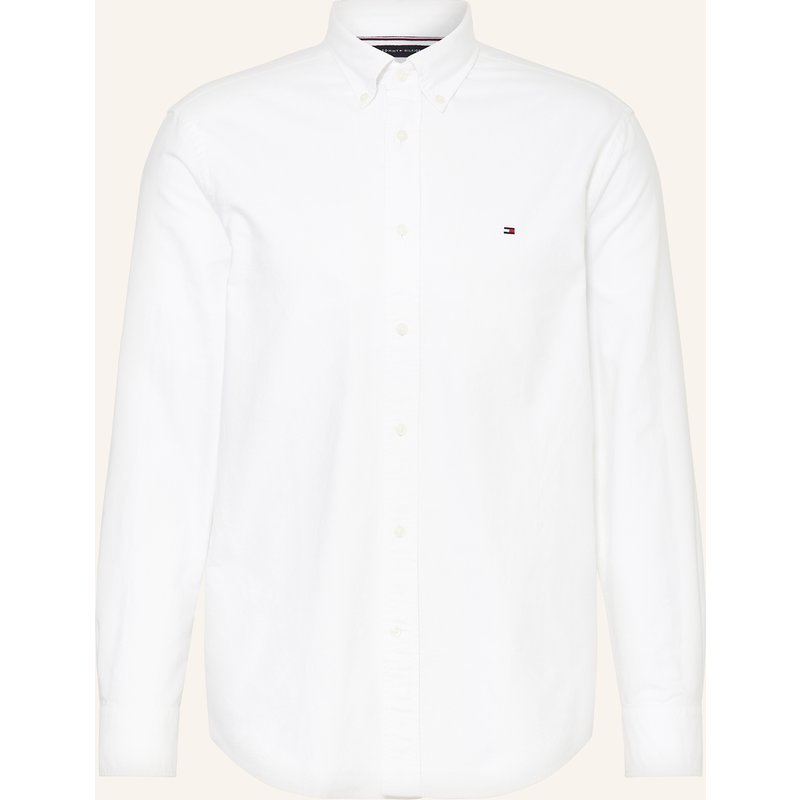 Tommy Hilfiger Oxfordhemd Regular Fit weiss