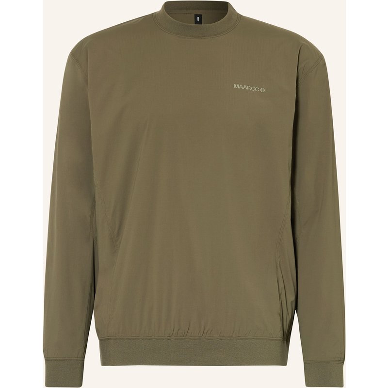 Maap Sweatshirt Transit Insulated gruen