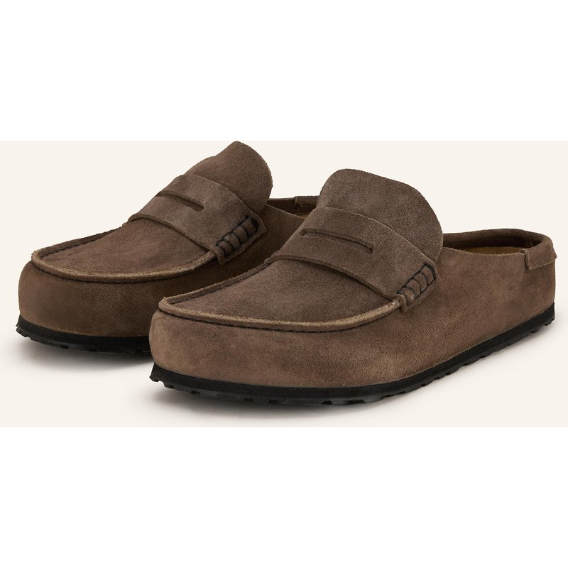 Birkenstock Mules Naples Wrapped braun