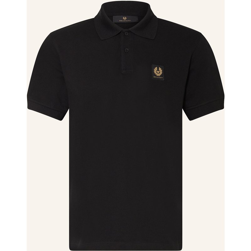 Belstaff Piqué-Poloshirt schwarz