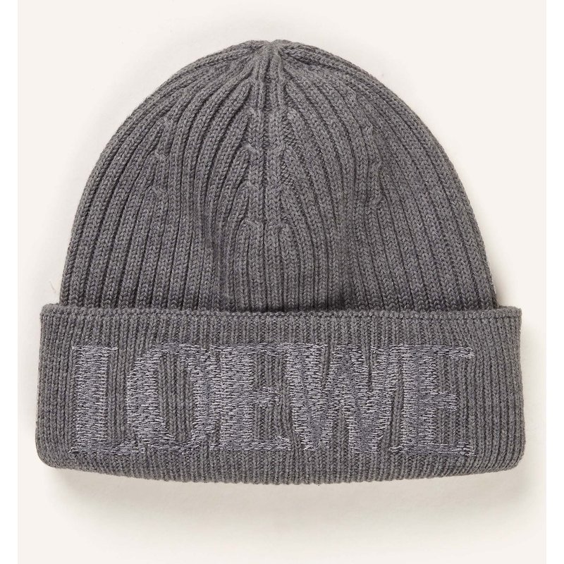 Loewe Mütze grau
