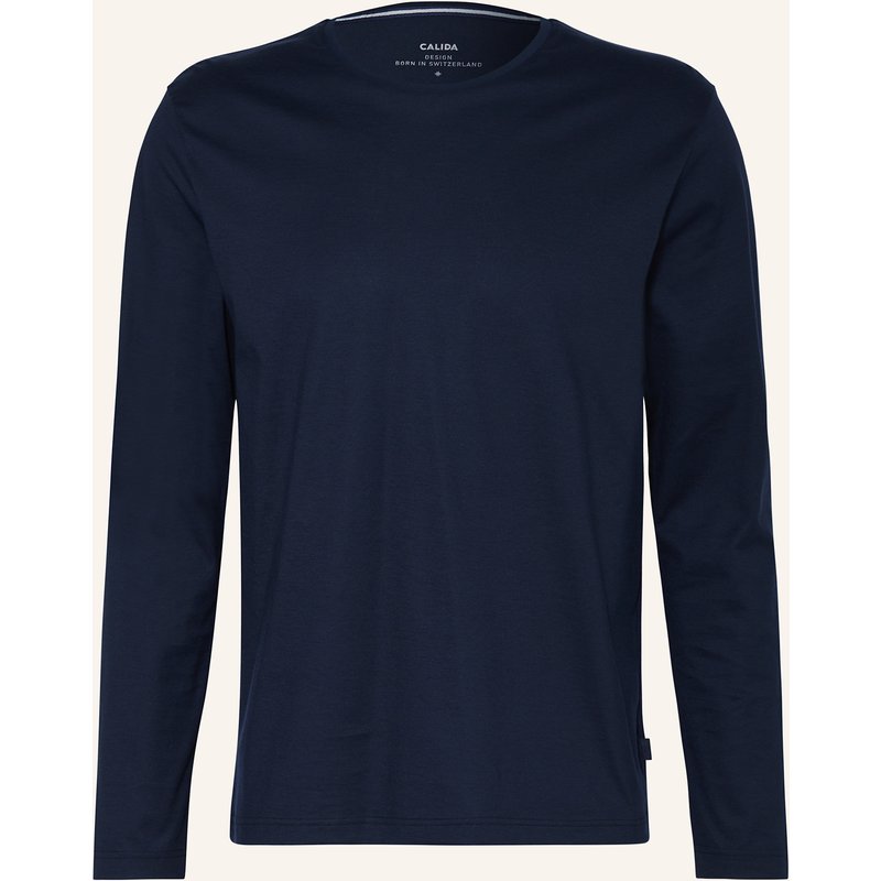 Calida Lounge-Shirt Remix Basic blau