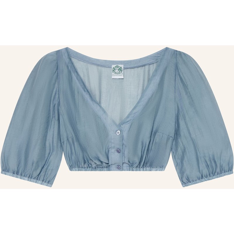 Hammerschmid Dirndlbluse Eveline blau
