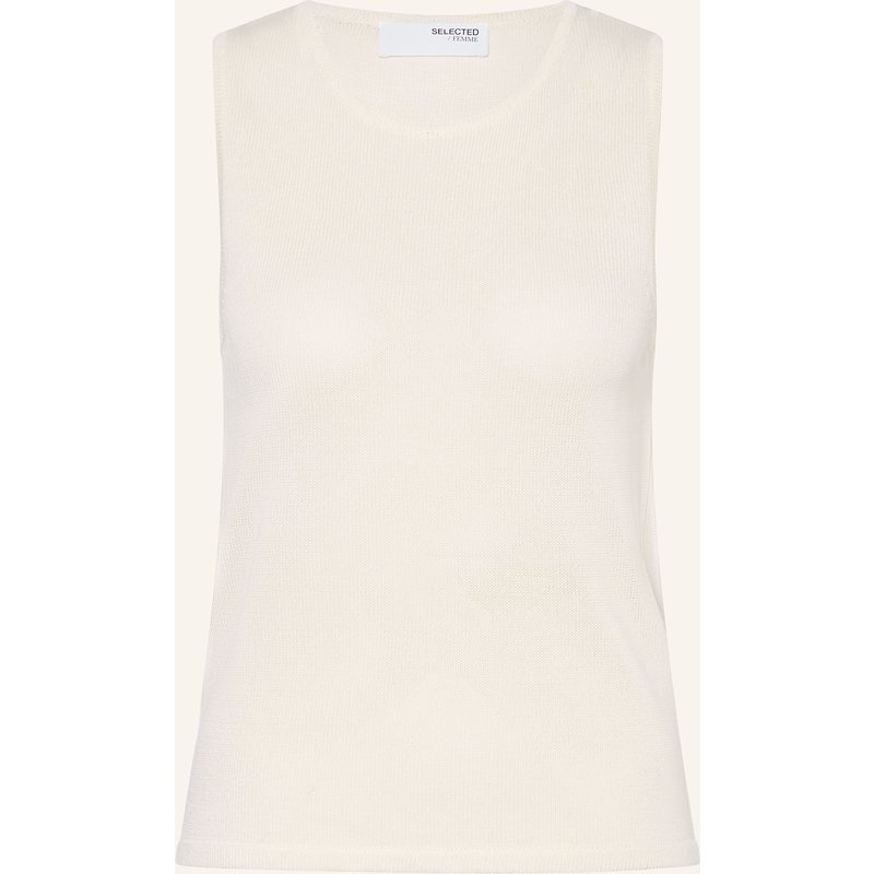 Selected Stricktop weiss