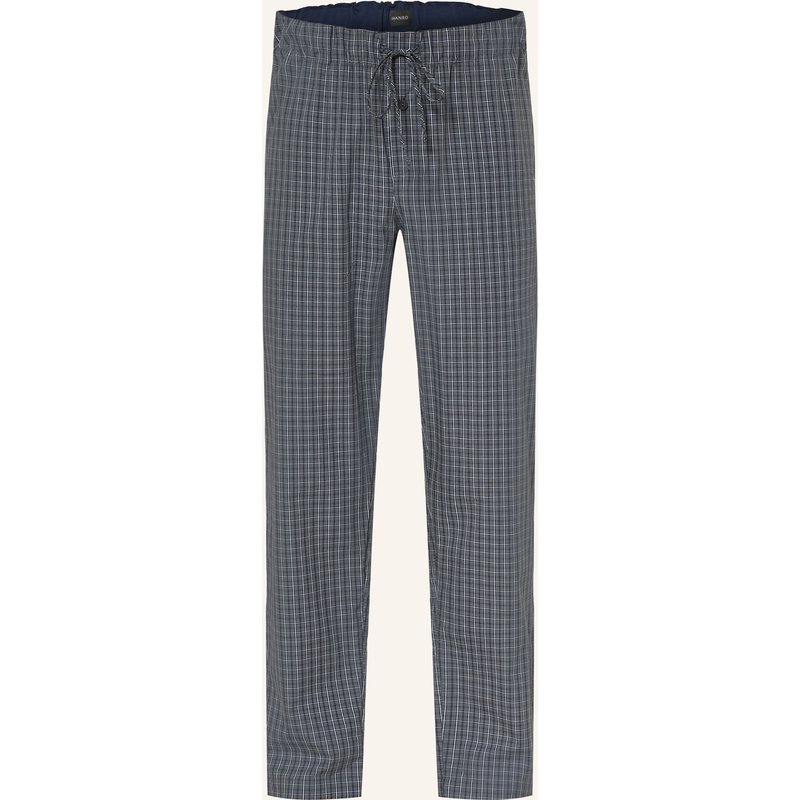Hanro Schlafhose Night & Day blau