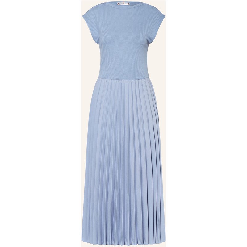 Tommy Hilfiger Kleid Im Materialmix blau