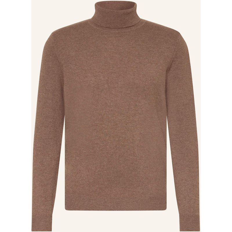 Strokesman's Rollkragenpullover Aus Cashmere beige