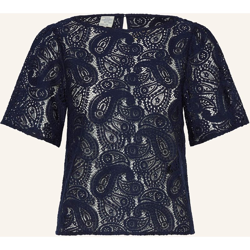 Baum Und Pferdgarten T-Shirt Mera Aus Spitze blau