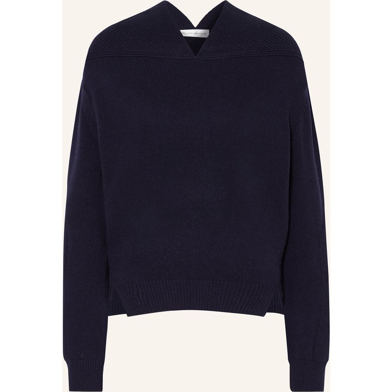 Victoria Beckham Pullover Mit Cashmere blau